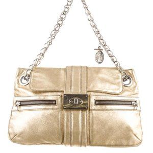 Lanvin Metallic gold leather 'Hero' bag